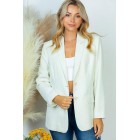 Being The Boss Long Sleeve Solid Woven Blazer (Multiple Color Options)