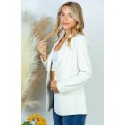 Being The Boss Long Sleeve Solid Woven Blazer (Multiple Color Options)