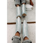 Perfectly Glam Rhinestone Booties (Silver)