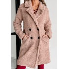 Always Icy Sherpa/Teddy Coat (Mauve)