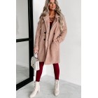 Always Icy Sherpa/Teddy Coat (Mauve)