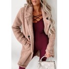 Always Icy Sherpa/Teddy Coat (Mauve)