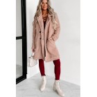 Always Icy Sherpa/Teddy Coat (Mauve)