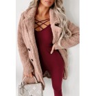 Always Icy Sherpa/Teddy Coat (Mauve)