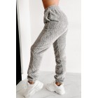 Carried Away With Comfort Two Piece Jogger Set (Grey)