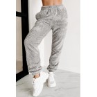 Carried Away With Comfort Two Piece Jogger Set (Grey)