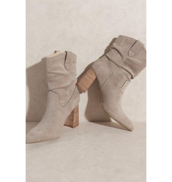 Mavis Western Style Bootie