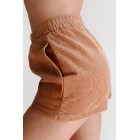 Acceptable Compromise Corduroy Shorts (Brown Sugar)