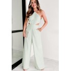 Cater To You Halter Neck Jumpsuit (Mint)