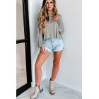 Calls For A Good Day High Rise Non-Distressed Denim Shorts (Light)