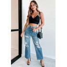 Bodhi Crochet Lace Crop Top (Black)