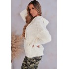 Get Knit Done Yarn Hoodie (Ivory)