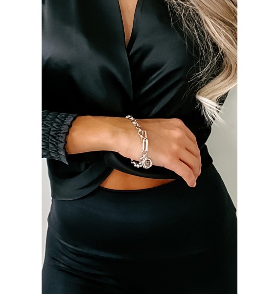 Bring The Drama Bracelet (Silver)