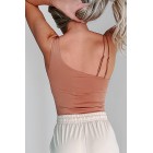 Dare To Be Different Mis-Match Strap Bodysuit (Ginger)