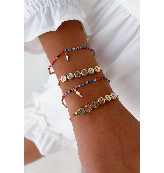 Better With A Bestie 4-Piece Beaded Bracelet Pack (Multi)