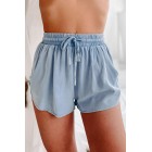 Clear Your Thoughts Two-Piece Short Set (Blue)