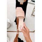 Delivering Perfection Strappy Heeled Sandals (Blush)