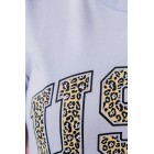 Leopard USA Graphic T-Shirt (Light Blue)