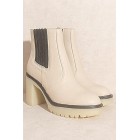 Anastasia Styled Booties (Beige or Cream)