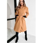 Decisive Manner Trench Coat (Camel)