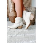 Queen Of The Ranch Western Booties (Stone Nubuck)