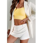 Always Working Oversized Blazer (Ivory)