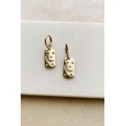 A Midnight Welcome Dangle Earrings (Gold)