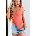 Big Smiles NanaMacs Original Reversible Bodysuit (Apricot/Coral)