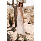 After Brunch Sweater Knit Maxi Dress (Ivory)