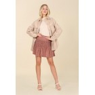 Look the Part Light Beige Shacket With Pockets (Light Beige)