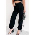 Laid Back Ways Two Piece Jogger Set (Black)