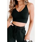 Laid Back Ways Two Piece Jogger Set (Black)