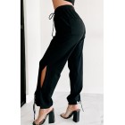 Laid Back Ways Two Piece Jogger Set (Black)