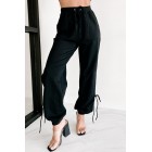 Laid Back Ways Two Piece Jogger Set (Black)