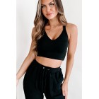 Laid Back Ways Two Piece Jogger Set (Black)