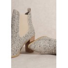 Pointed Toe and High Heeled Chelsea Bootie