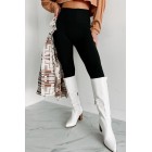 Keeping Calm High Rise Leggings (Black)