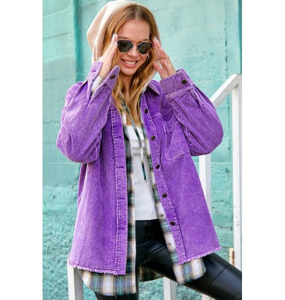 Daisy May Corduroy Jacket (Multiple Color Options)