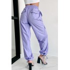 California Cruising Nylon Cargo Pants (Lavender)