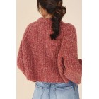 Melange multicolor sweater top (Multiple Color Options)