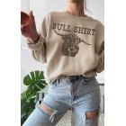 Very Punny Bull Graphic Sweatshirt (Multiple Color Options)