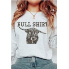 Very Punny Bull Graphic Sweatshirt (Multiple Color Options)