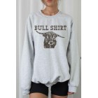 Very Punny Bull Graphic Sweatshirt (Multiple Color Options)