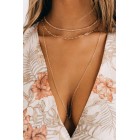 All The Right Things Layered Necklace (Gold)